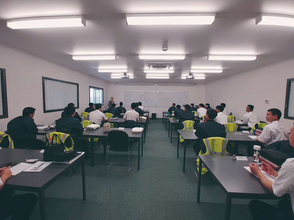 Cadet classroom Australian National Airline College